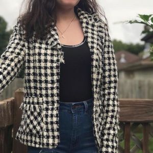 Beautiful checkered like jacket/blazer